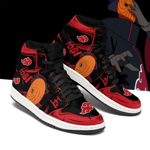 Naruto Tobi Shoes Symbol Costume Boots Naruto Anime Sneakers - 1 - GearAnime