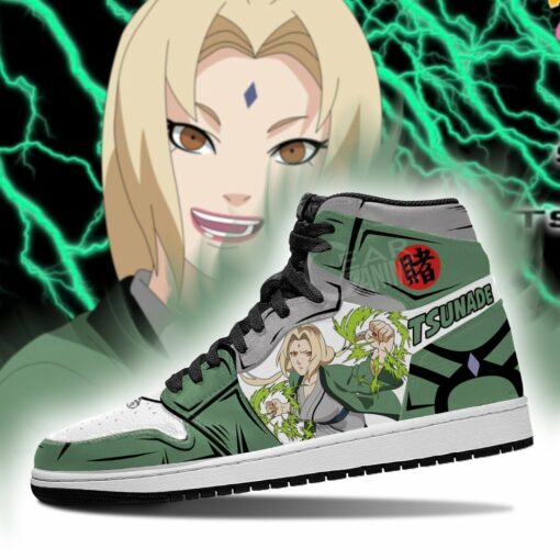 Naruto Tsunade Shoes Skill Costume Boots Naruto Anime Sneakers - 3 - GearAnime