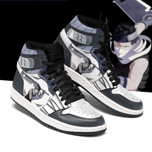 Naruto Zabuza Shoes Naruto Sneakers High Top Anime Shoes - 2 - GearAnime