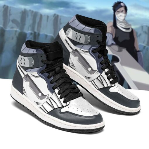 Naruto Zabuza Sword Shoes Naruto Sneakers High Top Anime Shoes - 2 - GearAnime