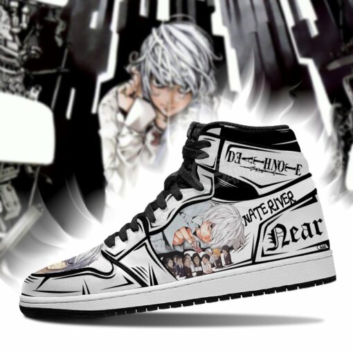 Nate River Near Sneakers Custom Death Note Anime Shoes Fan MN05 - 3 - GearAnime
