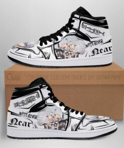 Nate River Near Sneakers Custom Death Note Anime Shoes Fan MN05 - 1 - GearAnime