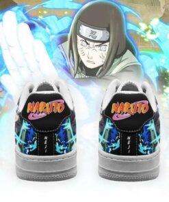 Neji Hyuga Sneakers Custom Naruto Anime Shoes Leather - 3 - GearAnime