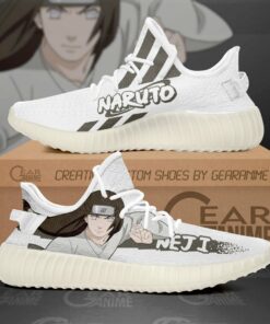 Hyuga Neji Shoes Naruto Custom Anime Sneakers TT10 - 1 - GearAnime