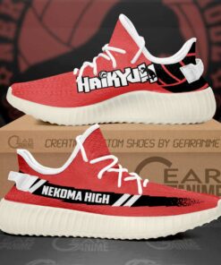 Nekoma High Shoes Haikyuu Custom Anime Sneakers TT11 - 1 - GearAnime