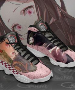 Nezuko Sneakers Demon Slayer Custom Anime Shoes MN10 - 3 - GearAnime