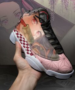 Nezuko Sneakers Demon Slayer Custom Anime Shoes MN10 - 4 - GearAnime