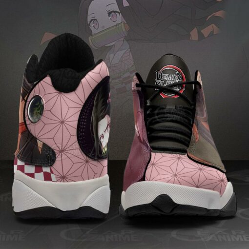 Nezuko Sneakers Demon Slayer Custom Anime Shoes MN10 - 5 - GearAnime