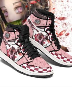 Nezuko Shoes Boots Skill Demon Slayer Anime Sneakers Fan Gift Idea - 2 - GearAnime