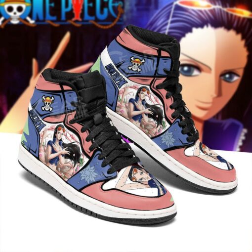 Nico Robin Sneakers Straw Hat Priates One Piece Anime Shoes Fan Gift MN06 - 2 - GearAnime