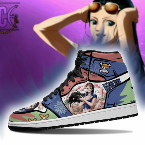 Nico Robin Sneakers Straw Hat Priates One Piece Anime Shoes Fan Gift MN06 - 3 - GearAnime
