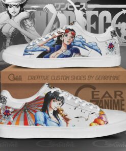 Nico Robin Skate Shoes One Piece Custom Anime Shoes - 1 - GearAnime