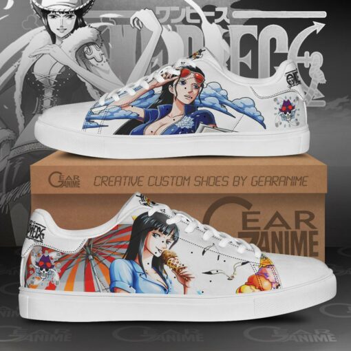 Nico Robin Skate Shoes One Piece Custom Anime Shoes - 1 - GearAnime
