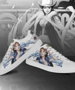 Nico Robin Skate Shoes One Piece Custom Anime Shoes - 3 - GearAnime