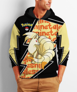 Ninetales Zip Hoodie Costume Pokemon Shirt Fan Gift Idea VA06 - 2 - GearAnime