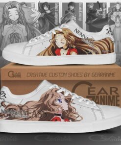 Code Geass Nunnally vi Britannia Skate Shoes Custom Anime Shoes - 1 - GearAnime