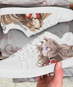Code Geass Nunnally vi Britannia Skate Shoes Custom Anime Shoes - 2 - GearAnime