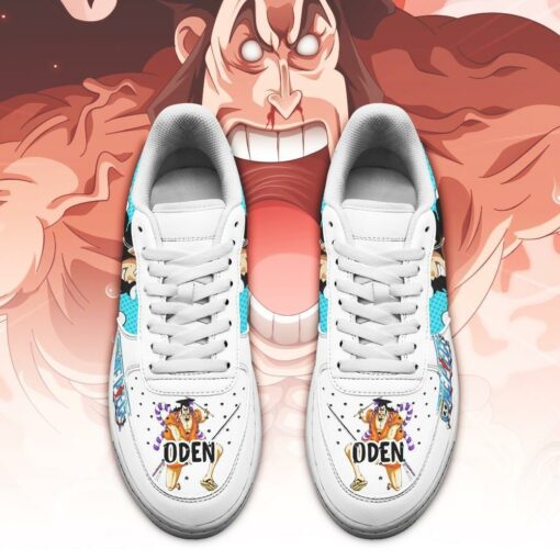 Oden Sneakers Custom One Piece Anime Shoes Fan PT04 - 2 - GearAnime