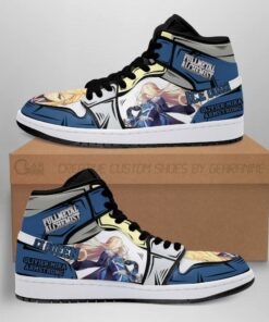 Olivier Armstrong Fullmetal Alchemist Sneakers Anime Custom Shoes - 1 - GearAnime