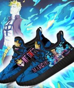 One Piece Marco Reze Shoes Custom One Piece Anime Sneakers - 2 - GearAnime