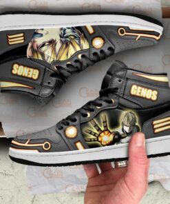 One Punch Man Genos Sneakers Anime Custom Shoes MN10 - 4 - GearAnime