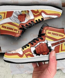 One Punch Man Sneakers Saitama Serious Punch Anime Shoes - 1 - GearAnime