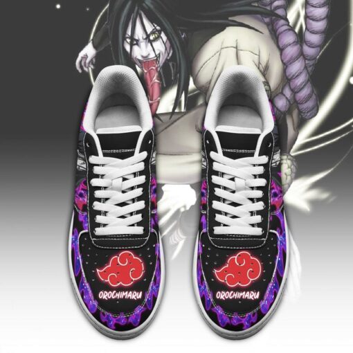 Orochimaru Sneakers Custom Naruto Anime Shoes Leather - 2 - GearAnime