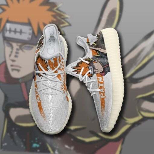 Nagato Pain Shoes Naruto Custom Anime Sneakers TT10 - 2 - GearAnime