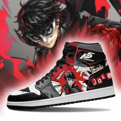 Persona 5 Joker Shoes Ren Amamiya Sneakers Anime Shoes - 3 - GearAnime