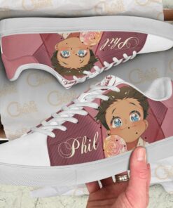 Promised Neverland Phil Skate Shoes Custom Anime - 2 - GearAnime