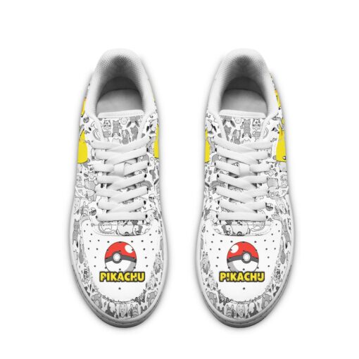 Pikachu Sneakers Pokemon Shoes Fan Gift Idea PT04 - 2 - GearAnime