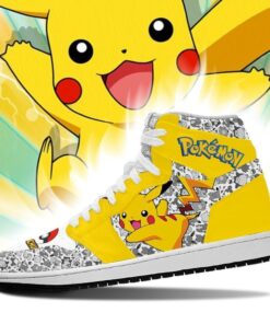 Pikachu Sneakers Cute Pokemon Sneakers Fan PT04 - 3 - GearAnime