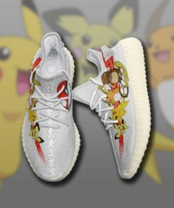 Pikachu Evolution Shoes Pokemon Anime Sneakers TT11 - 2 - GearAnime