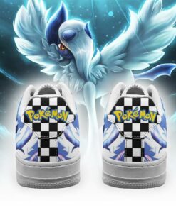 Poke Absol Sneakers Checkerboard Custom Pokemon Shoes - 3 - GearAnime