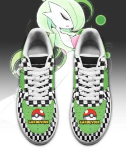 Poke Gardevoir Sneakers Checkerboard Custom Pokemon Shoes - 2 - GearAnime