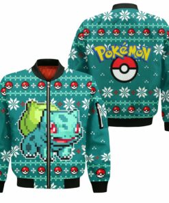 Pokemon Bulbasaur Ugly Christmas Sweater Custom Xmas Gift - 4 - GearAnime