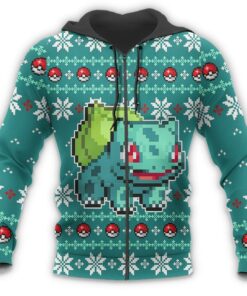 Pokemon Bulbasaur Ugly Christmas Sweater Custom Xmas Gift - 7 - GearAnime