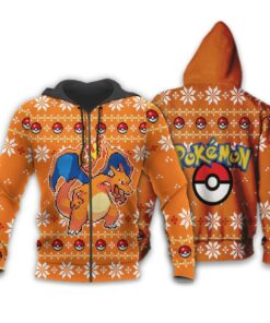 Pokemon Charizard Ugly Christmas Sweater Custom Xmas Gift - 2 - GearAnime