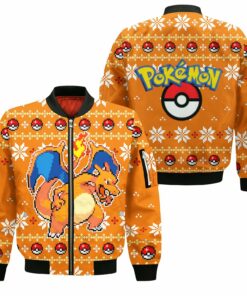 Pokemon Charizard Ugly Christmas Sweater Custom Xmas Gift - 4 - GearAnime