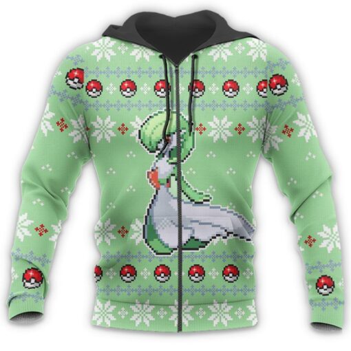Pokemon Gardevoir Ugly Christmas Sweater Custom Xmas Gift - 7 - GearAnime