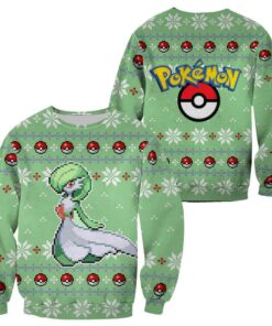 Pokemon Gardevoir Ugly Christmas Sweater Custom Xmas Gift - 1 - GearAnime