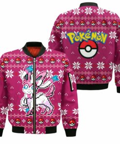 Pokemon Sylveon Ugly Christmas Sweater Custom Xmas Gift - 4 - GearAnime