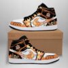 Portgas D. Ace Shoes Boots Fire Fist Skill One Piece Anime Sneakers - 1 - GearAnime