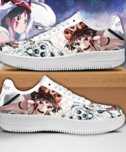 Princess Mononoke Sneakers Anime Shoes Costume - 1 - GearAnime