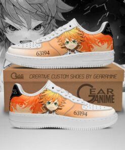 Emma The Promised Neverland Sneakers Custom Anime Shoes - 1 - GearAnime