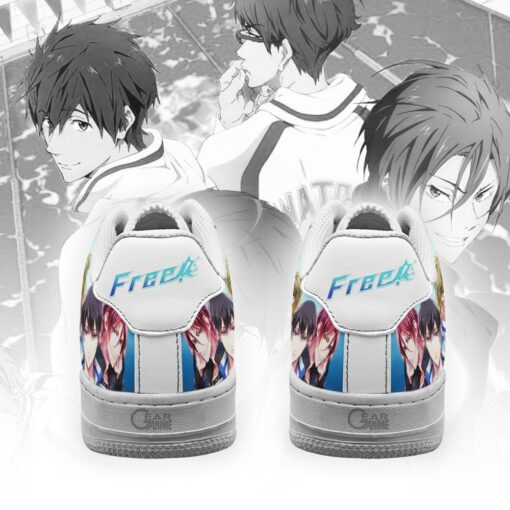 Free Iwatobi Swim Club Air Sneakers Custom Anime Shoes - 3 - GearAnime