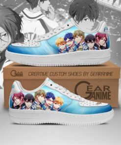 Free Iwatobi Swim Club Air Sneakers Custom Anime Shoes - 1 - GearAnime