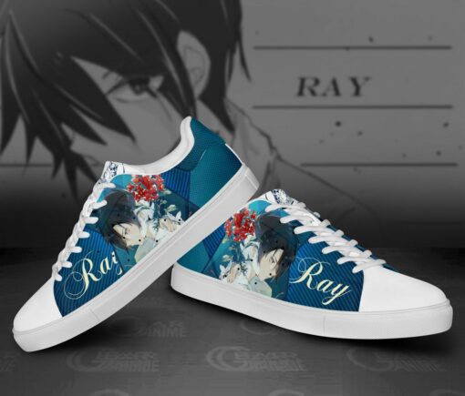 Promised Neverland Ray Skate Shoes Custom Anime - 4 - GearAnime