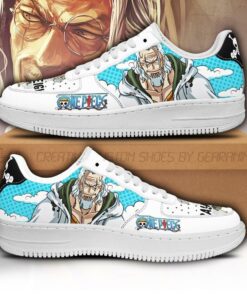 Rayleigh Sneakers Custom One Piece Anime Shoes Fan PT04 - 1 - GearAnime