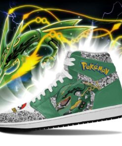 Rayquaza Sneakers Cute Pokemon Sneakers Fan PT04 - 3 - GearAnime
